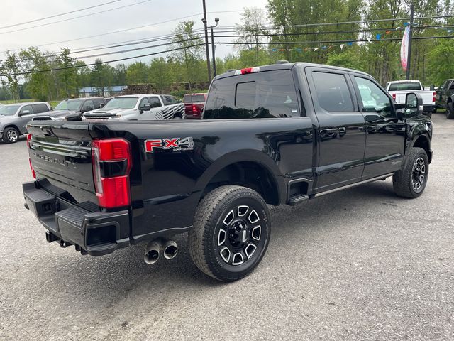 2025 Ford F-250SD Platinum - Agate Black Metallic exterior view 7