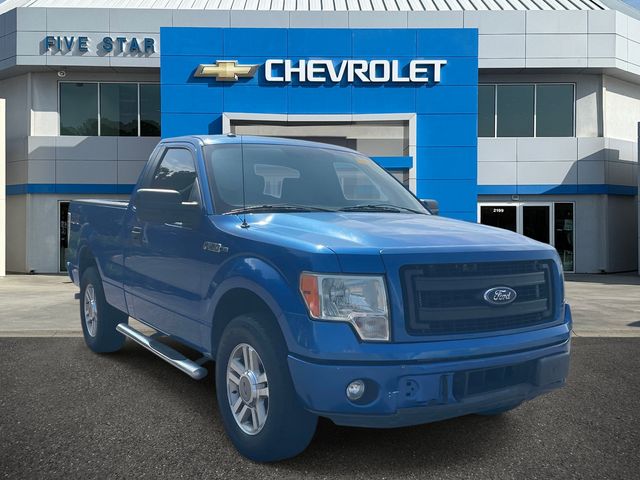 Blue Flame Metallic 2014 Ford F-150 Pickup Truck 4X2 6-Speed Automatic