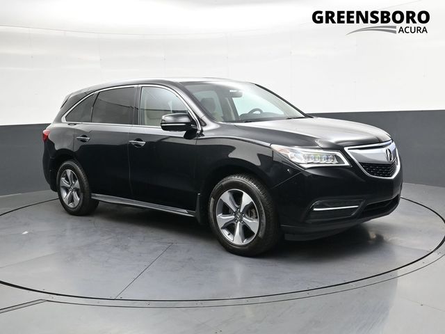Crystal Black Pearl 2016 Acura MDX SH-AWD SUV / Crossover All-Wheel Drive 9-Speed Automatic
