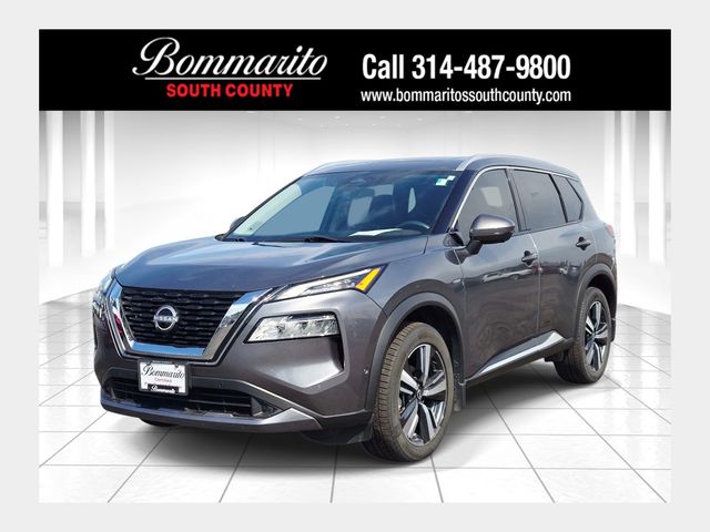 Gray (Gun Metallic) 2022 Nissan Rogue SL AWD SUV / Crossover All-Wheel Drive Continuously Variable Transmission