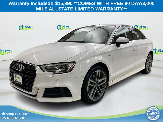 Ibis White 2017 Audi A3 2.0T quattro Premium Plus Sedan AWD Sedan All-Wheel Drive 6-Speed Automatic