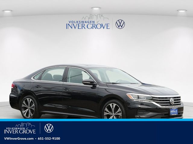 Deep Black Pearl 2020 Volkswagen Passat Sedan Front-Wheel Drive 6-Speed Automatic