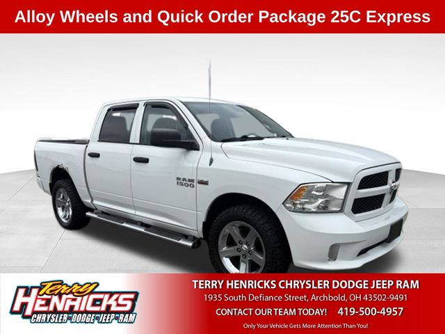 Bright White Clearcoat 2014 RAM 1500 Pickup Truck Four-Wheel Drive 6-Speed Automatic