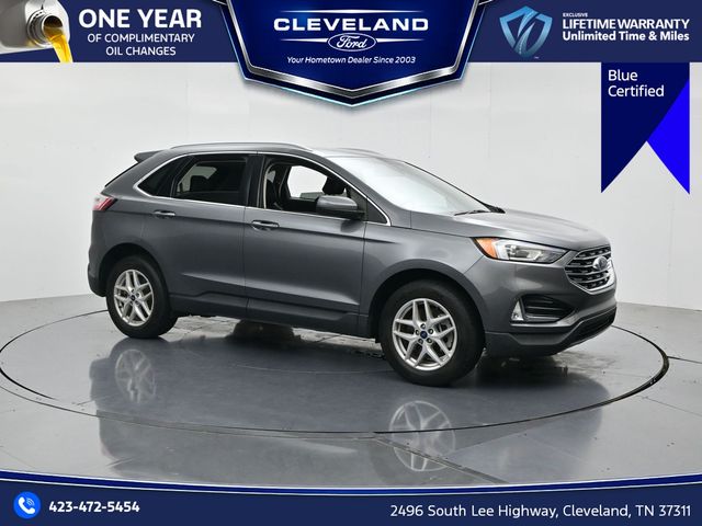 Gray Metallic 2022 Ford Edge SUV / Crossover All-Wheel Drive 8-Speed Automatic