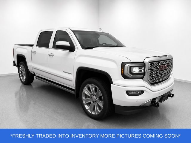 White Frost Tricoat 2017 GMC Sierra 1500 Pickup Truck Four-Wheel Drive 8-Speed Automatic Overdrive