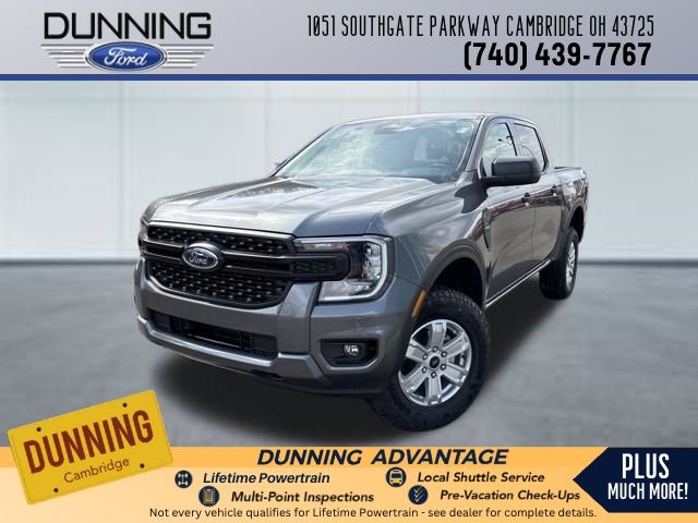 Carbonized Gray Metallic 2026 Ford Ranger XL SuperCrew 4WD Pickup Truck Four-Wheel Drive Automatic