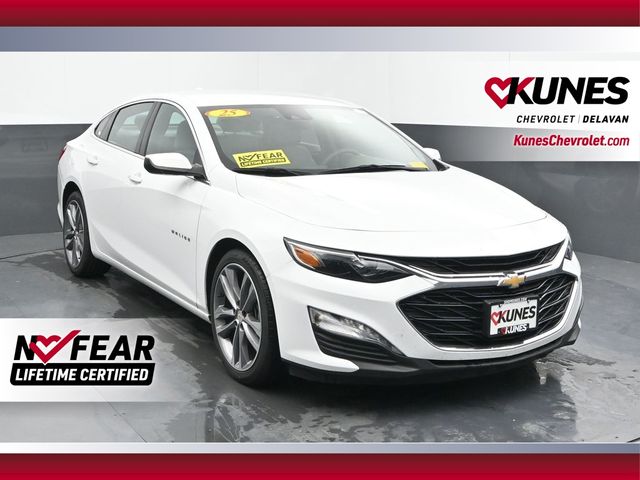 Summit White 2025 Chevrolet Malibu Sedan Front-Wheel Drive Continuously Variable Transmission