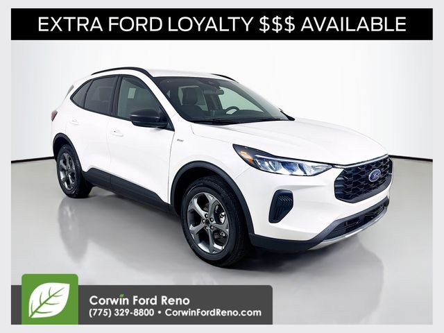 White Metallic 2026 Ford Escape ST-Line AWD SUV / Crossover All-Wheel Drive 8-Speed Automatic