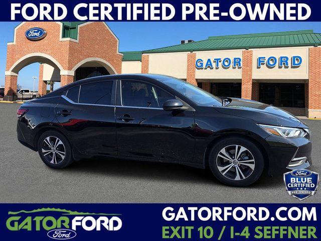 Super Black 2023 Nissan Sentra SV FWD Sedan Front-Wheel Drive Continuously Variable Transmission