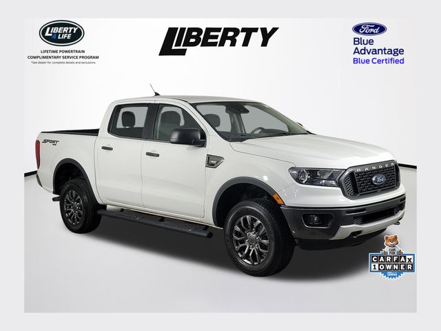 Oxford White 2021 Ford Ranger Pickup Truck Four-Wheel Drive Automatic