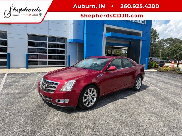 Crystal Red Tint 2008 Cadillac CTS Sedan All-Wheel Drive 6-Speed Automatic