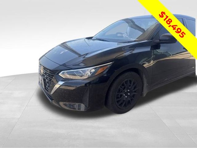 Super Black 2024 Nissan Sentra Sedan Front-Wheel Drive Continuously Variable Transmission