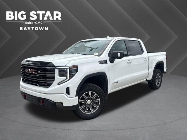 2025 GMC Sierra 1500 AT4 White at Cook Ford