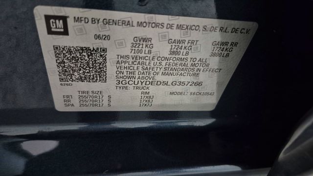 2020 Chevrolet Silverado 1500