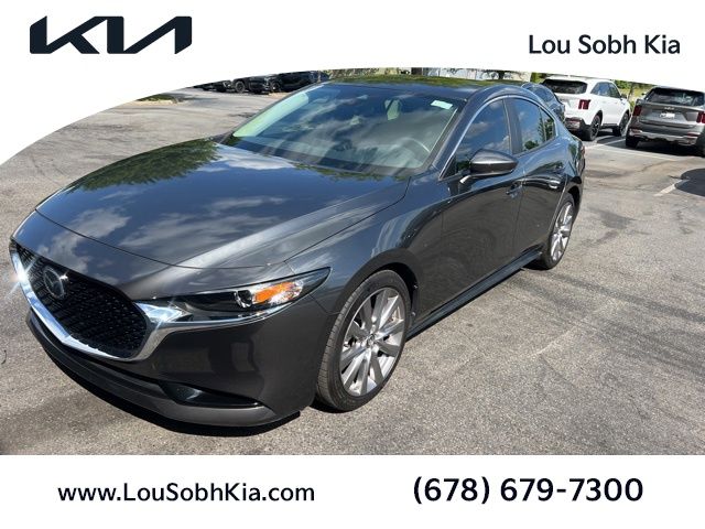 Machine Gray Metallic 2022 Mazda MAZDA3 Preferred Sedan FWD Sedan Front-Wheel Drive 6-Speed Automatic