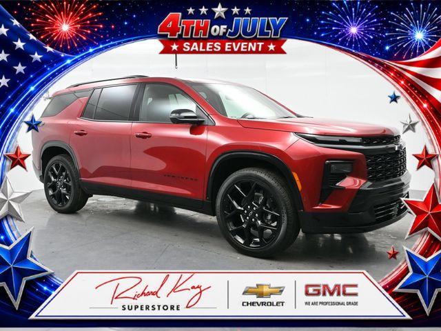 Radiant Red 2026 Chevrolet Traverse SUV / Crossover Front-Wheel Drive 8-Speed Automatic