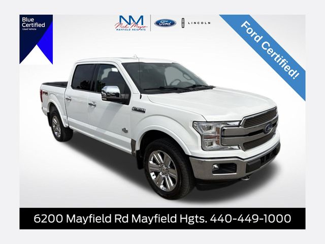 White Metallic 2020 Ford F-150 Pickup Truck Four-Wheel Drive Automatic
