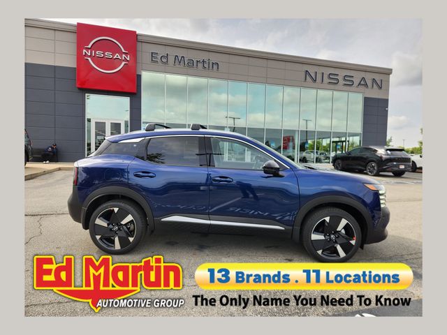 Deep Blue Pearl 2026 Nissan Kicks SR AWD SUV / Crossover All-Wheel Drive Continuously Variable Transmission