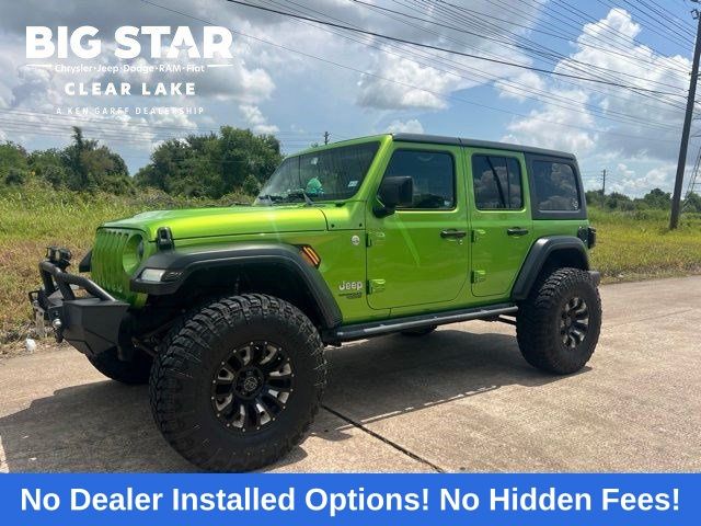 2018 Jeep Wrangler Unlimited Sport S Green at Emmons Autoplex