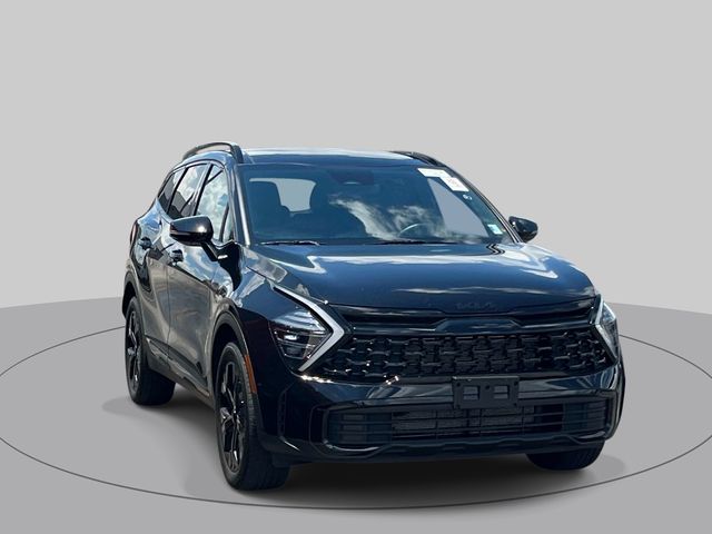 Ebony Black 2025 Kia Sportage SUV / Crossover All-Wheel Drive 8-Speed Automatic
