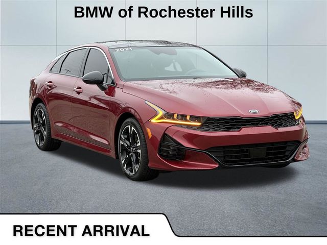 Passion Red 2021 Kia K5 GT-Line FWD Sedan Front-Wheel Drive 8-Speed Automatic
