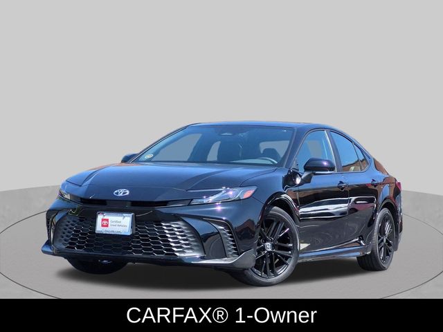 Midnight Black Metallic 2026 Toyota Camry Sedan Front-Wheel Drive Continuously Variable Transmission