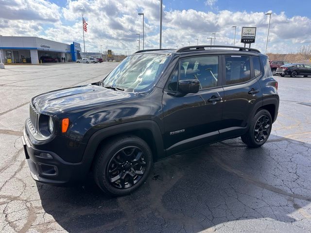 Black 2017 Jeep Renegade Latitude SUV / Crossover Front-Wheel Drive 9-Speed Automatic