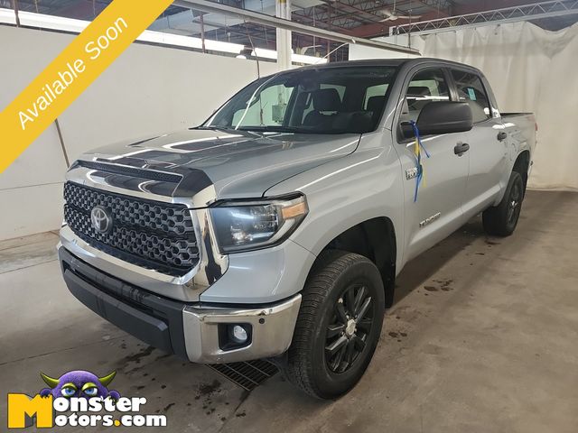 Gray 2021 Toyota Tundra Pickup Truck Four-Wheel Drive 6-Speed Automatic