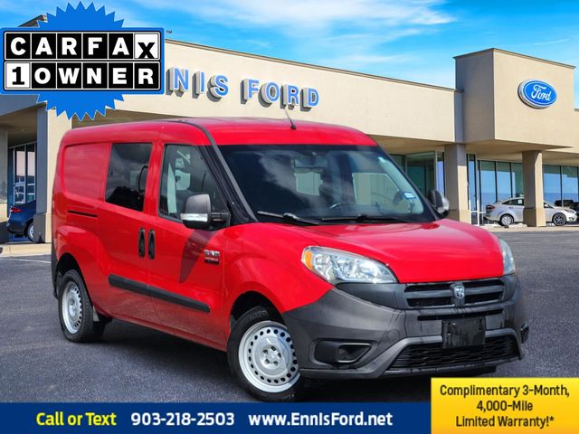 Bright Red 2015 RAM ProMaster City Passenger Wagon Van Front-Wheel Drive 9-Speed Automatic