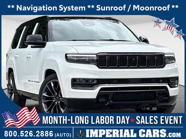 Bright White Clearcoat 2025 Jeep Grand Wagoneer SUV / Crossover Four-Wheel Drive 8-Speed Automatic