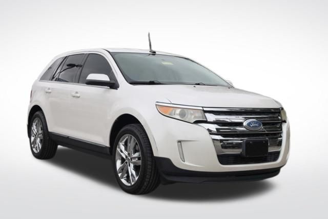 White Platinum Clearcoat Metallic 2011 Ford Edge SUV / Crossover Front-Wheel Drive 6-Speed Automatic