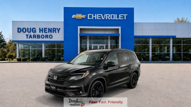 Black 2021 Honda Pilot SE FWD SUV / Crossover Front-Wheel Drive 9-Speed Automatic