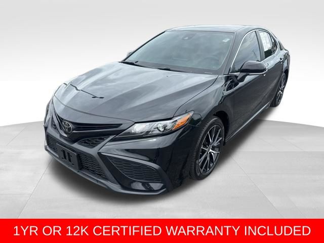 Midnight Black Metallic 2024 Toyota Camry SE FWD Sedan Front-Wheel Drive 8-Speed Automatic