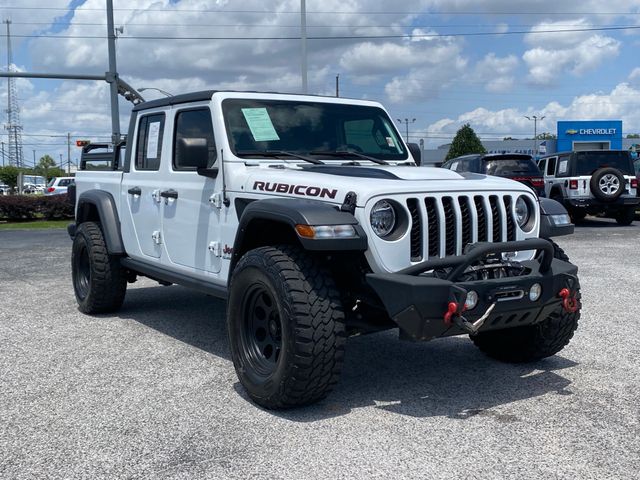 Bright White Clearcoat 2021 Jeep Gladiator Pickup Truck Four-Wheel Drive 6-Speed Manual