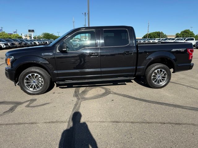 2020 Black Ford F-150 XLT 4X4 Truck