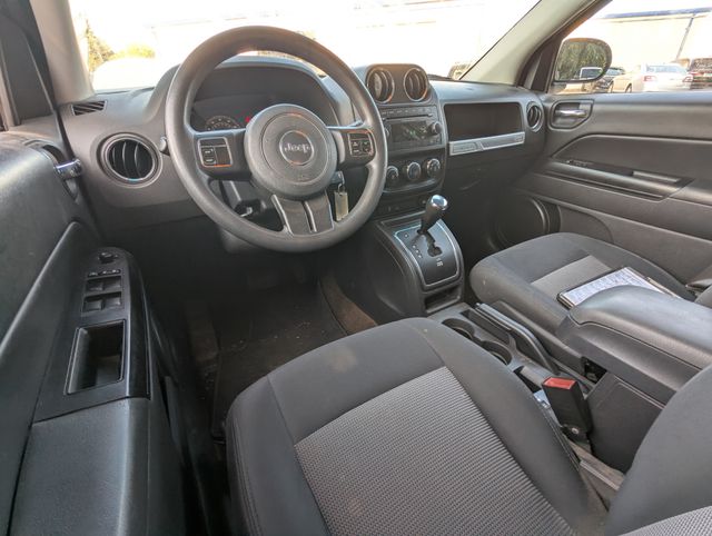 2014 Bright White Clearcoat Jeep Compass Sport 4X4 SUV