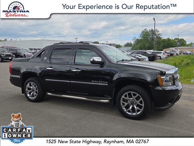 Black 2013 Chevrolet Avalanche LTZ Black Diamond Edition 4WD Pickup Truck Four-Wheel Drive 6-Speed Automatic