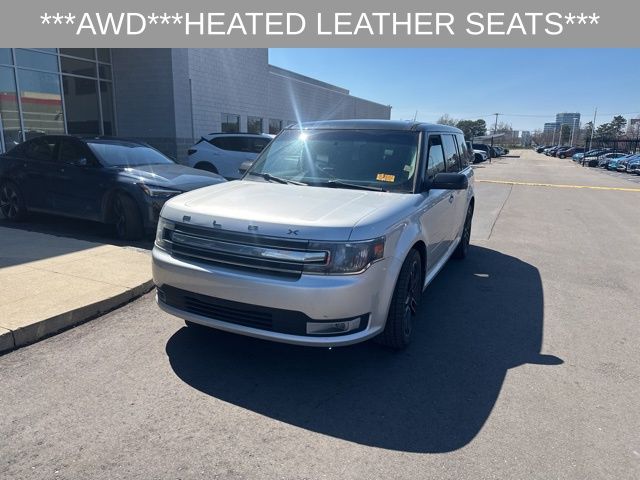 Ingot Silver 2014 Ford Flex SEL AWD SUV / Crossover All-Wheel Drive 6-Speed Automatic