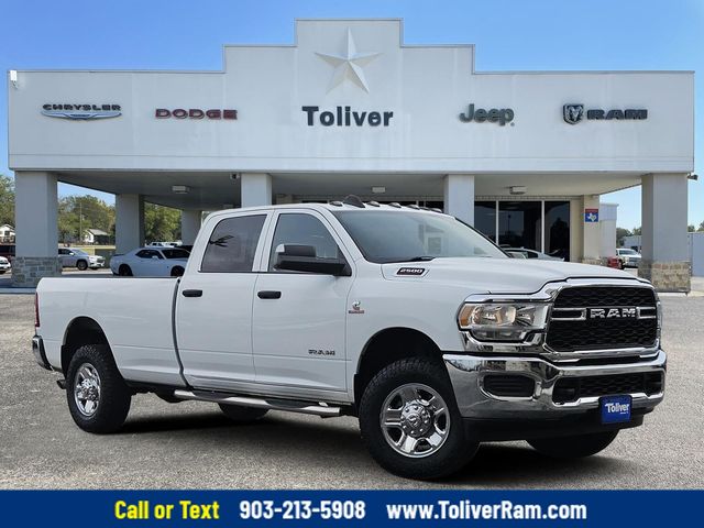 Bright White Clearcoat 2021 RAM 2500 Tradesman Crew Cab LB 4WD Pickup Truck Four-Wheel Drive 6-Speed Automatic
