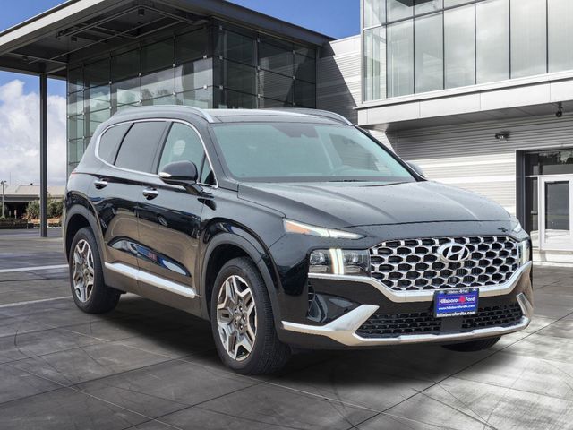 2021 Twilight Black Hyundai Santa Fe Limited FWD SUV