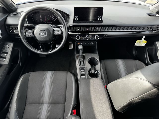 2025 Honda Civic Sport White at Shottenkirk Kia Fort Bend