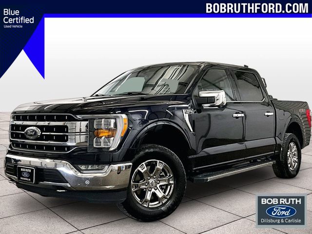 2021 Ford F-150 Lariat Blue at Phil Fitts Ford