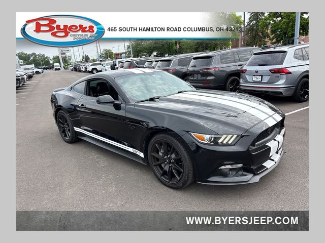 Shadow Black 2017 Ford Mustang Coupe Rear-Wheel Drive 6-Speed Manual