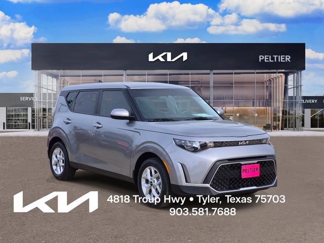 Steel Gray 2025 Kia Soul LX FWD SUV / Crossover Front-Wheel Drive Continuously Variable Transmission