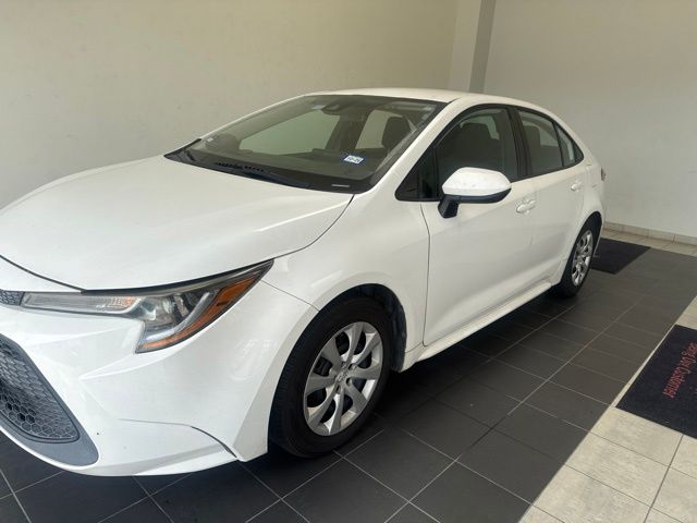 2020 Toyota Corolla LE White at Emmons Autoplex