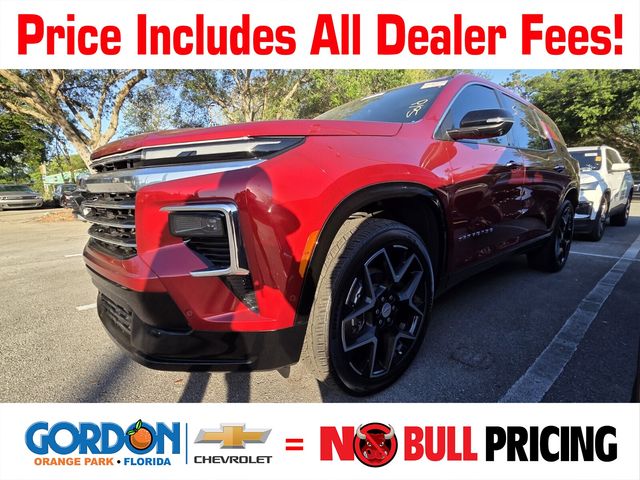 Radiant Red Tintcoat 2025 Chevrolet Traverse High Country FWD SUV / Crossover Front-Wheel Drive 8-Speed Automatic