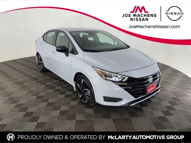 Gray Sky Pearl 2025 Nissan Versa SR FWD Sedan Front-Wheel Drive Continuously Variable Transmission