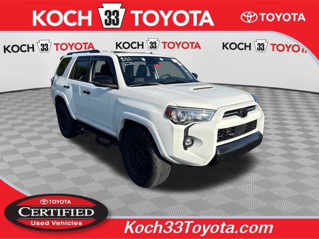 Super White 2021 Toyota 4Runner SUV / Crossover Four-Wheel Drive 5-Speed Automatic Overdrive