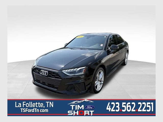 Black Metallic 2021 Audi A4 Sedan All-Wheel Drive 7-Speed Automatic