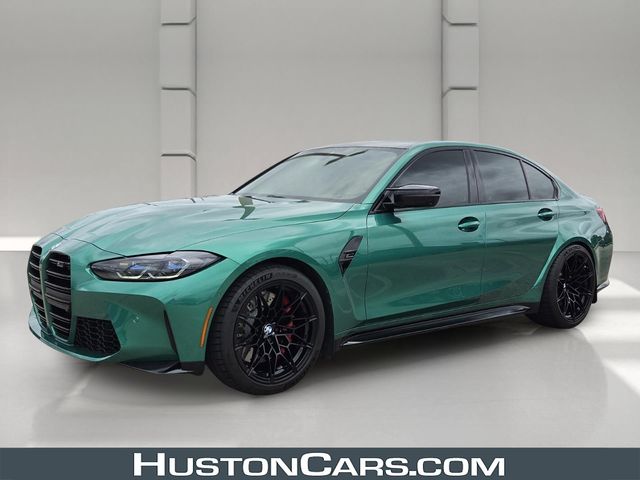 Isle of Man Green Metallic 2024 BMW M3 Competition xDrive AWD Sedan All-Wheel Drive 8-Speed Automatic